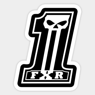 FXR 1 ONE SKULL Sticker